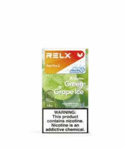relx拋棄式煙彈超涼青提口味